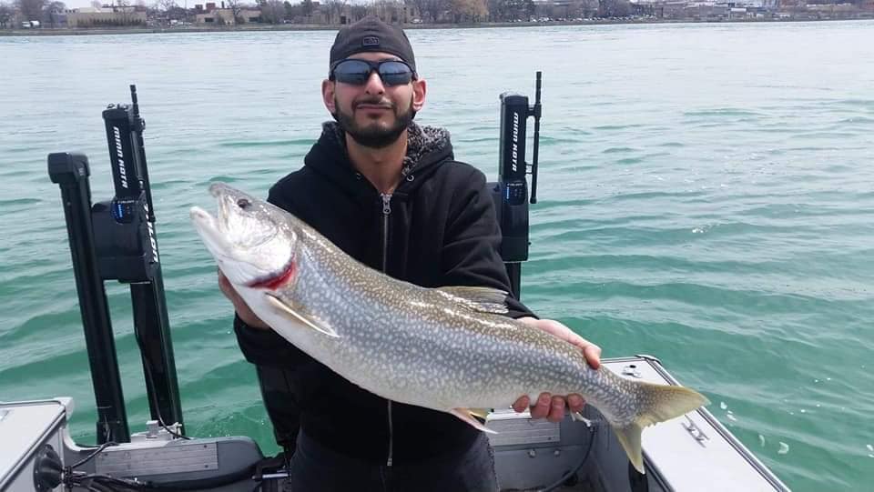 Lake Trout, 29-inch fish caught while fishing in Welland