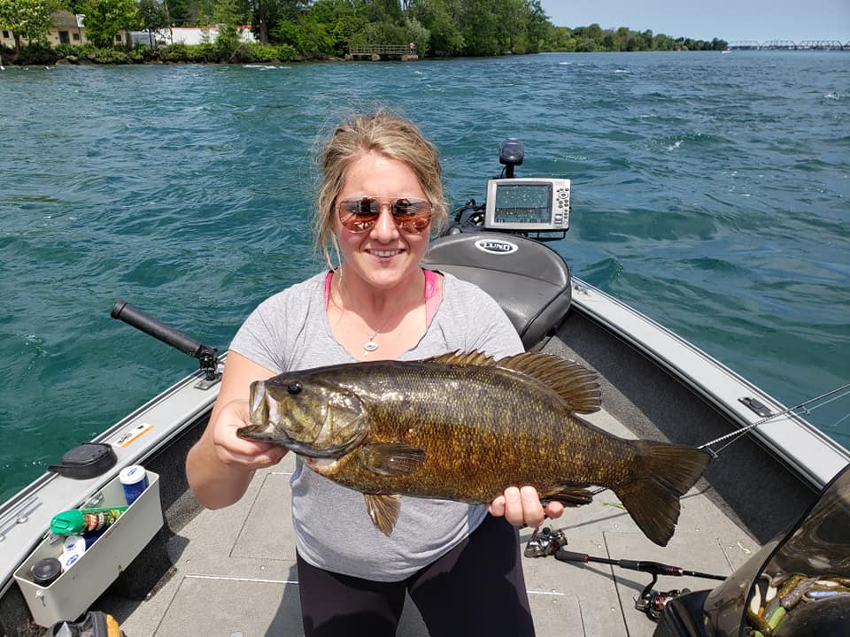 Smallmouth Bass caught in ON