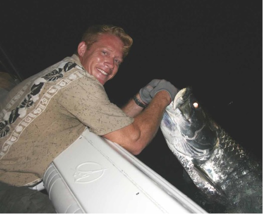 Angler fishing in St. Petersburg