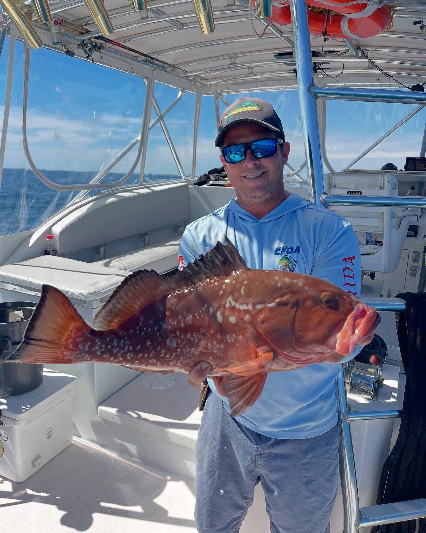 Red Grouper, 29 inches, caught in FL