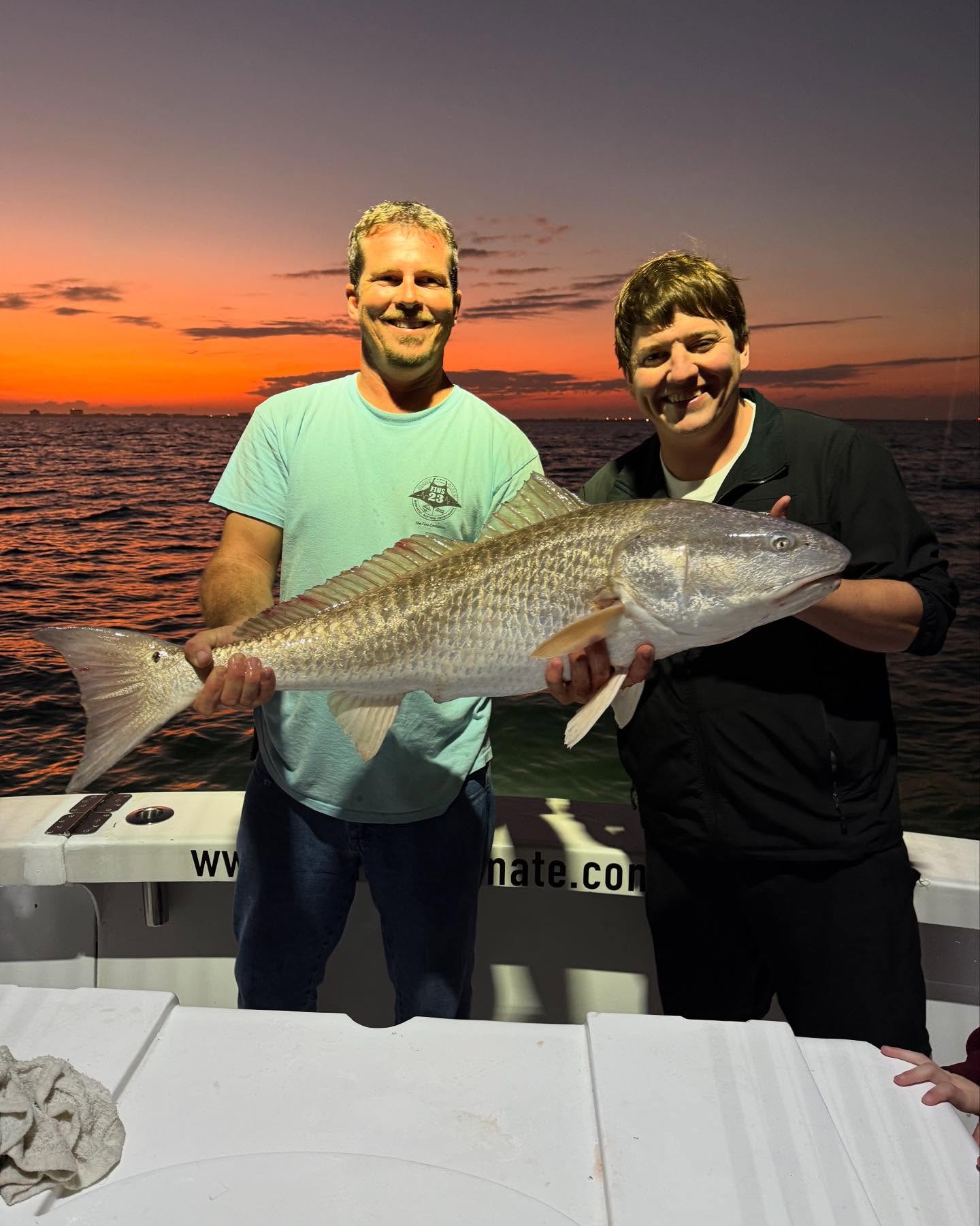 Redfish caught during fishing trip in Port Canaveral