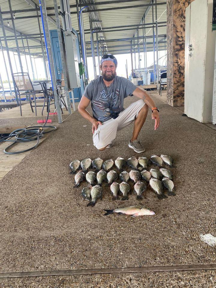 Crappie in Lake Ray Hubbard