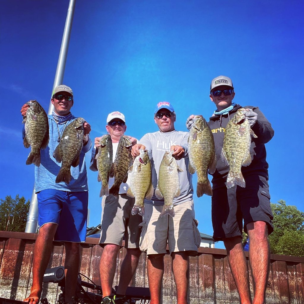 8 bluegill fish caught in Old Forge