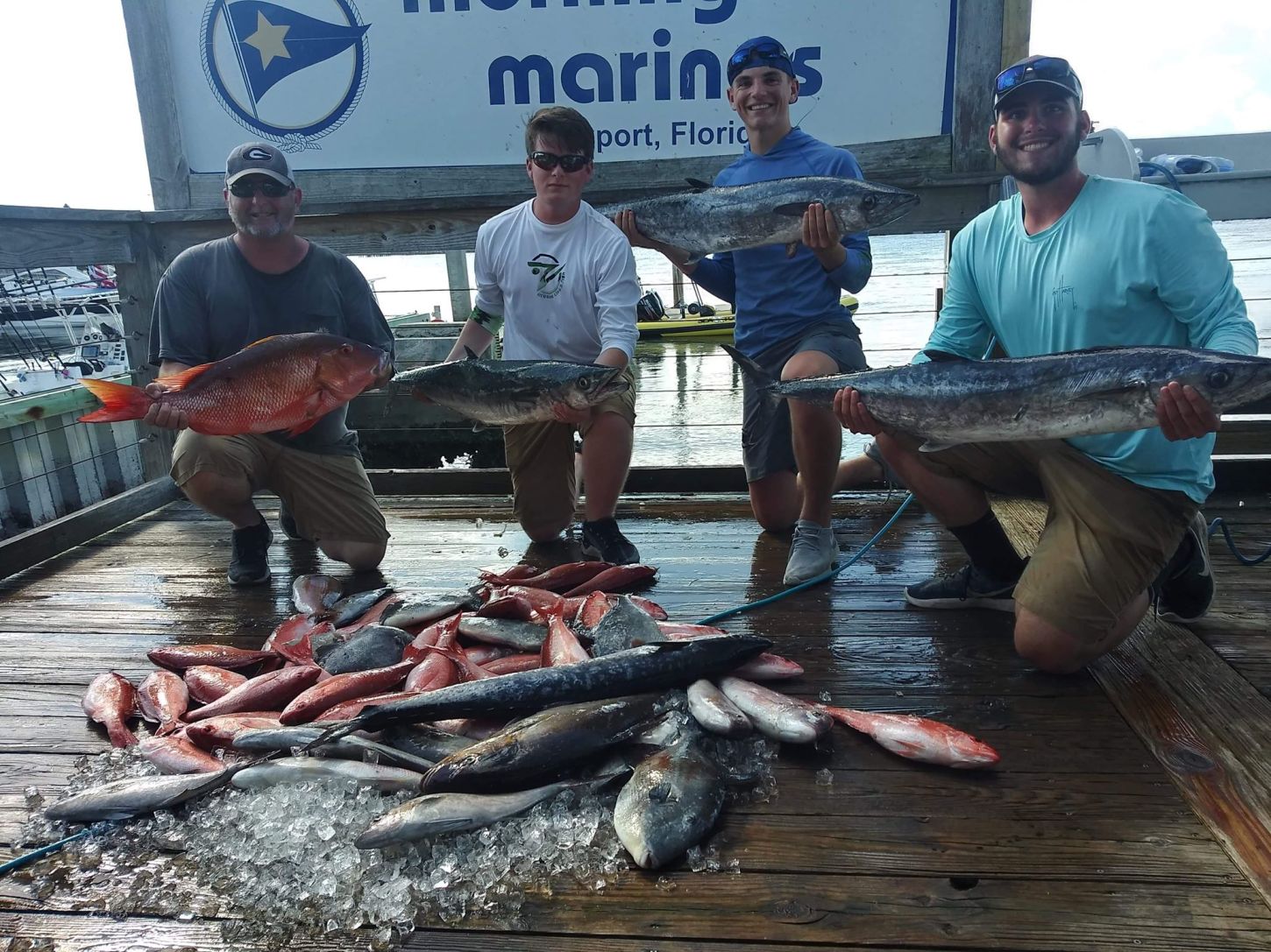 4 king mackerel fish caught in Orange Park