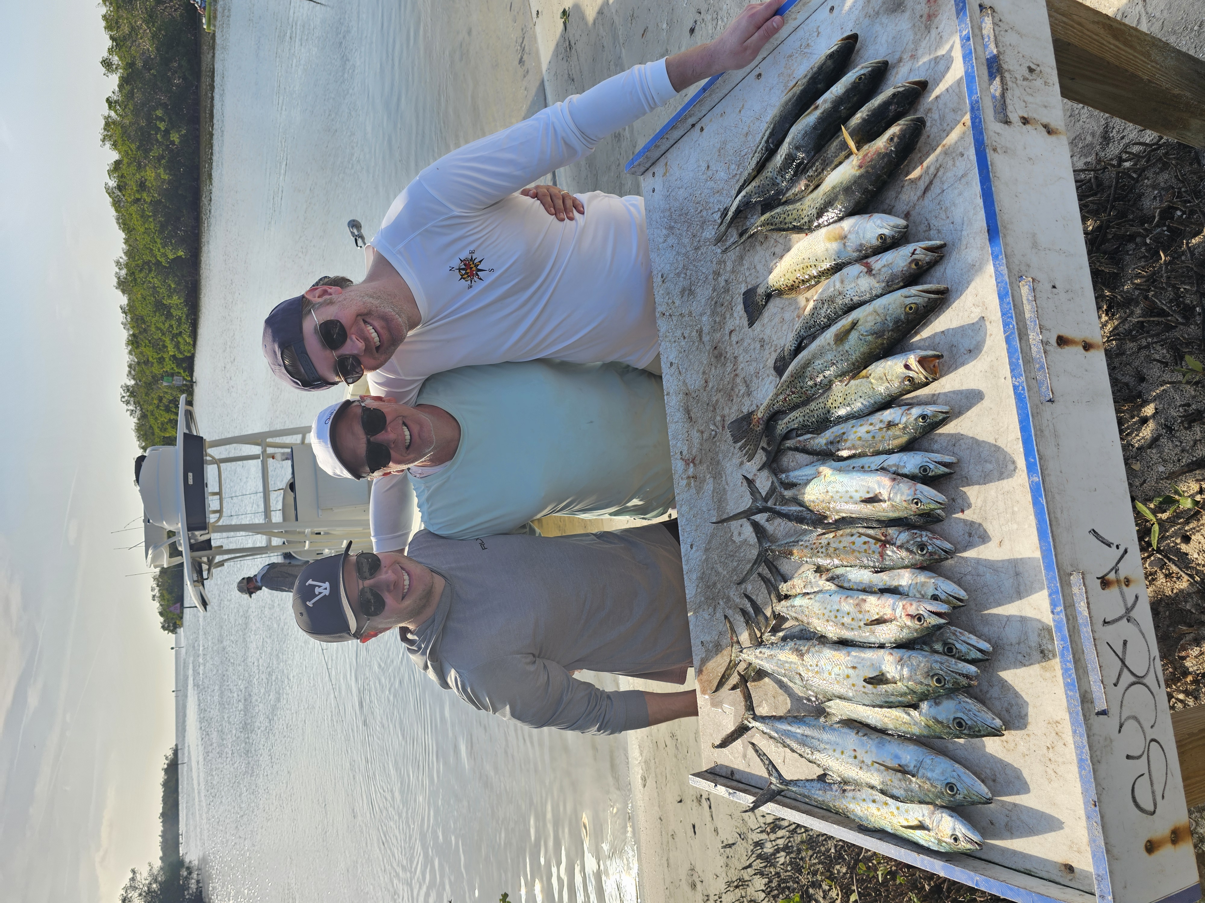 4 great barracuda fish caught while fishing in FL