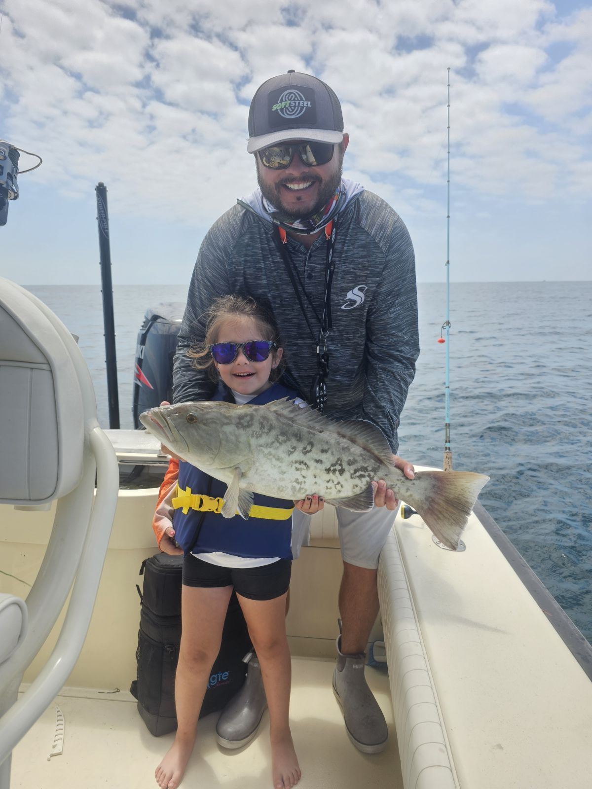 Gag Grouper, a big fish caught while fishing in FL