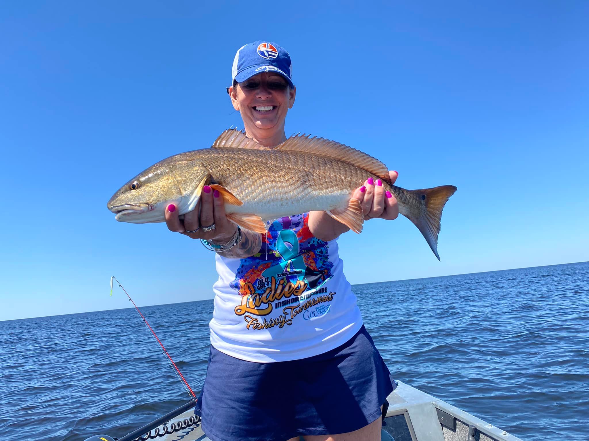 Redfish caught while fishing in FL