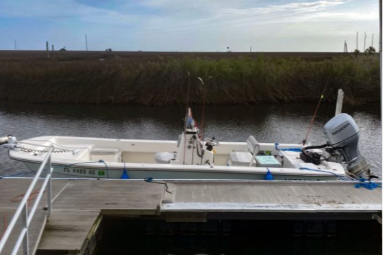 Reel Hard Charters Skiff Boat