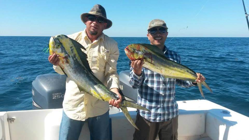 Two anglers fishing in Texas