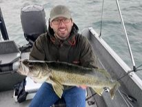 One angler fishing in WI