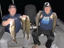 three anglers fishing in pewaukee