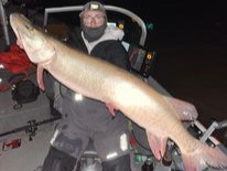 One fish caught while fishing in WI