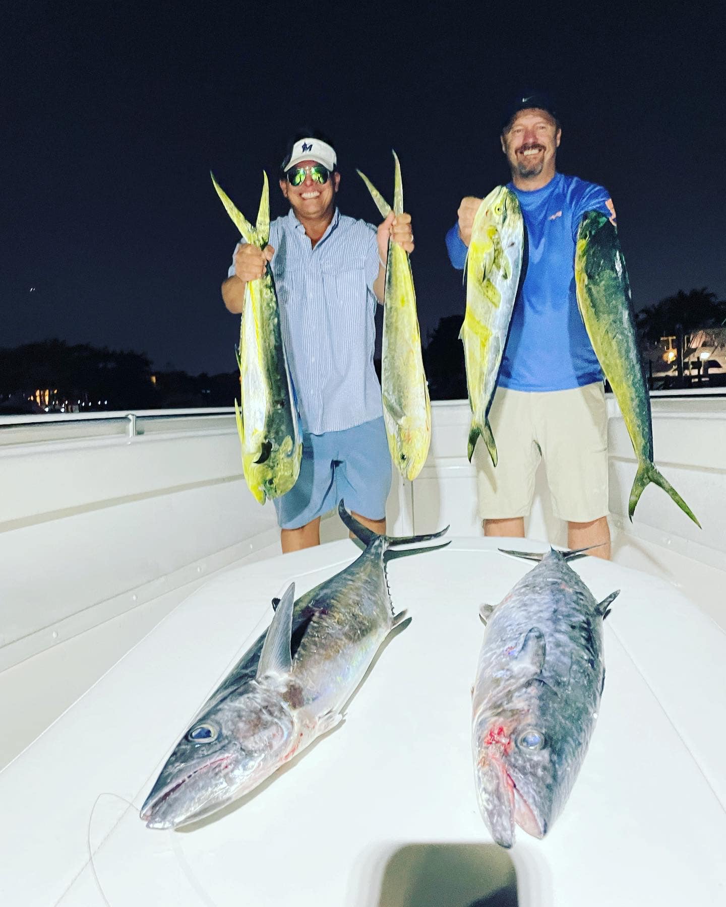 6 fished caught on fishing trip in FL