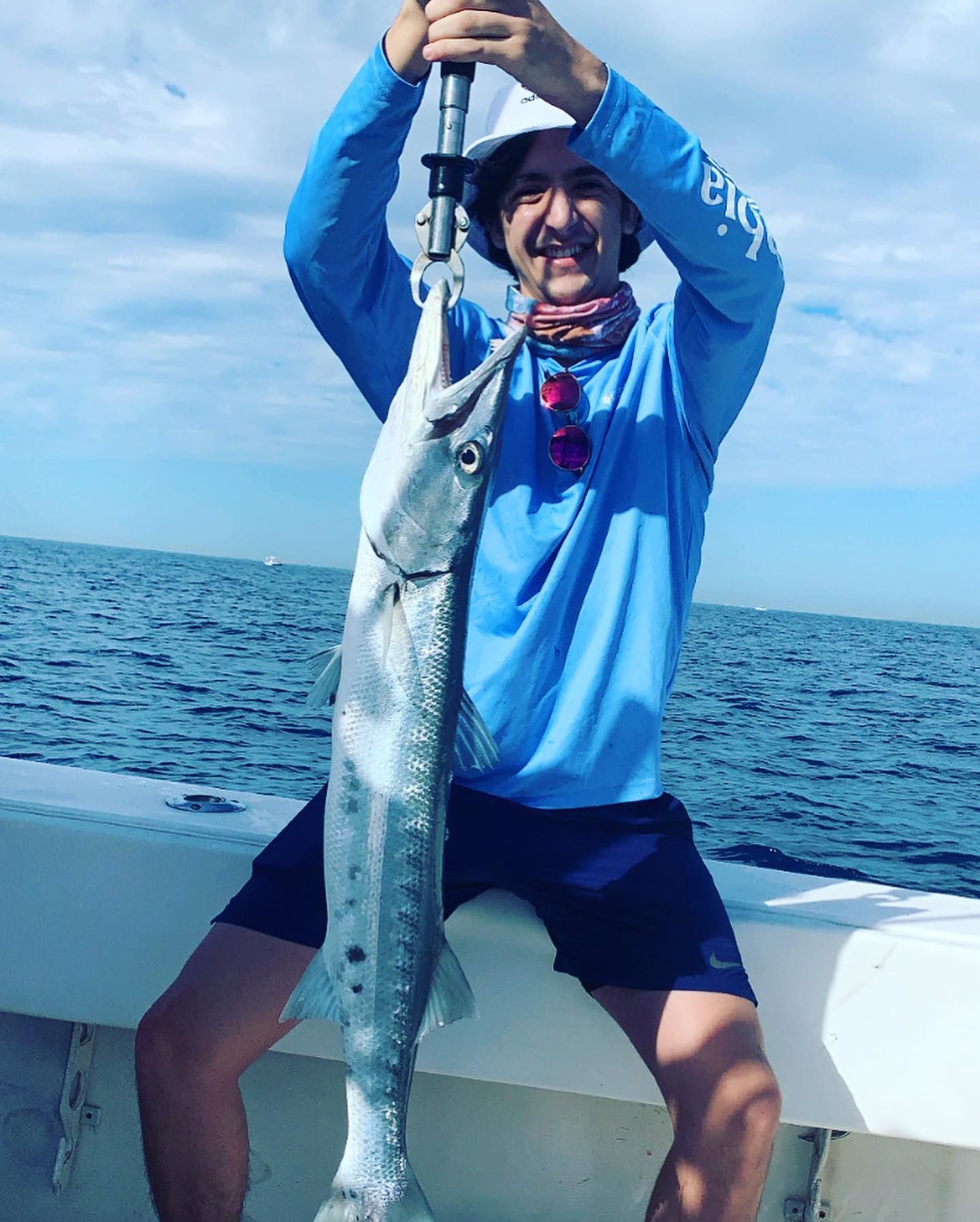 Great Barracuda fish caught while fishing in FL