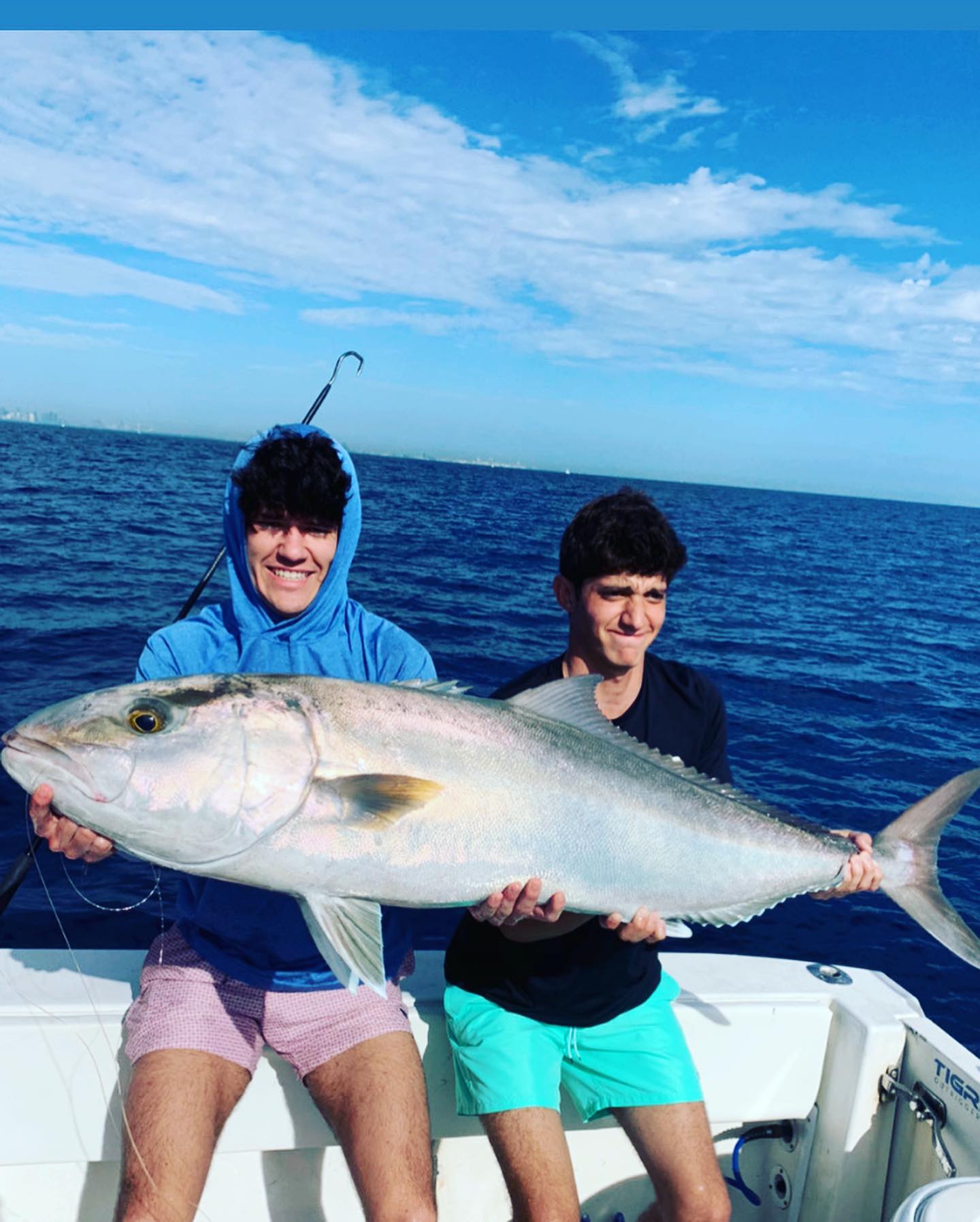 Greater Amberjack caught fishing in Miami