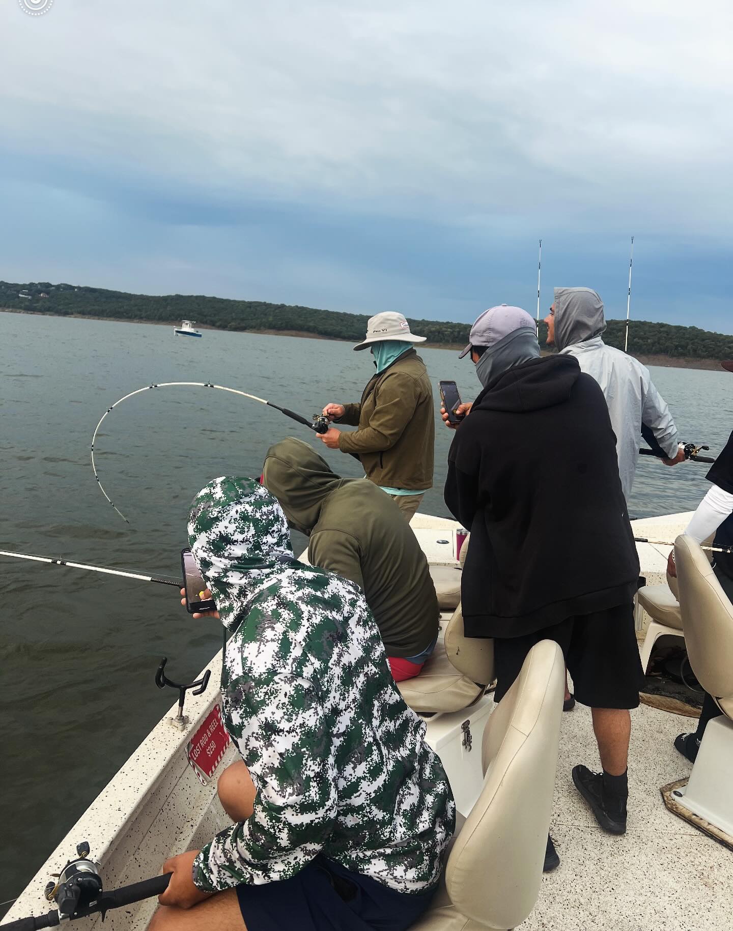 A person fishing in TX