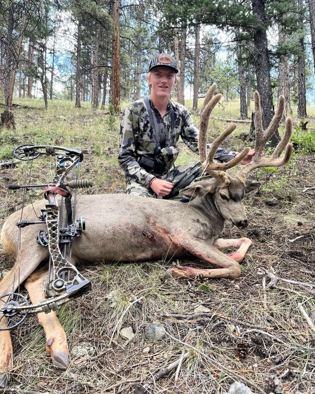 Lone hunter in Colorado