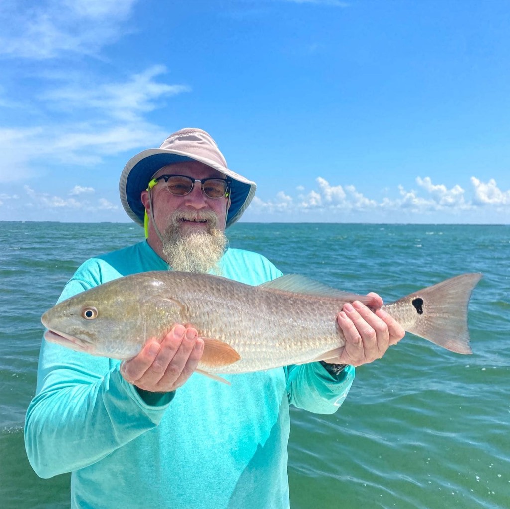 Angler with 17-inch fish caught in Matlacha