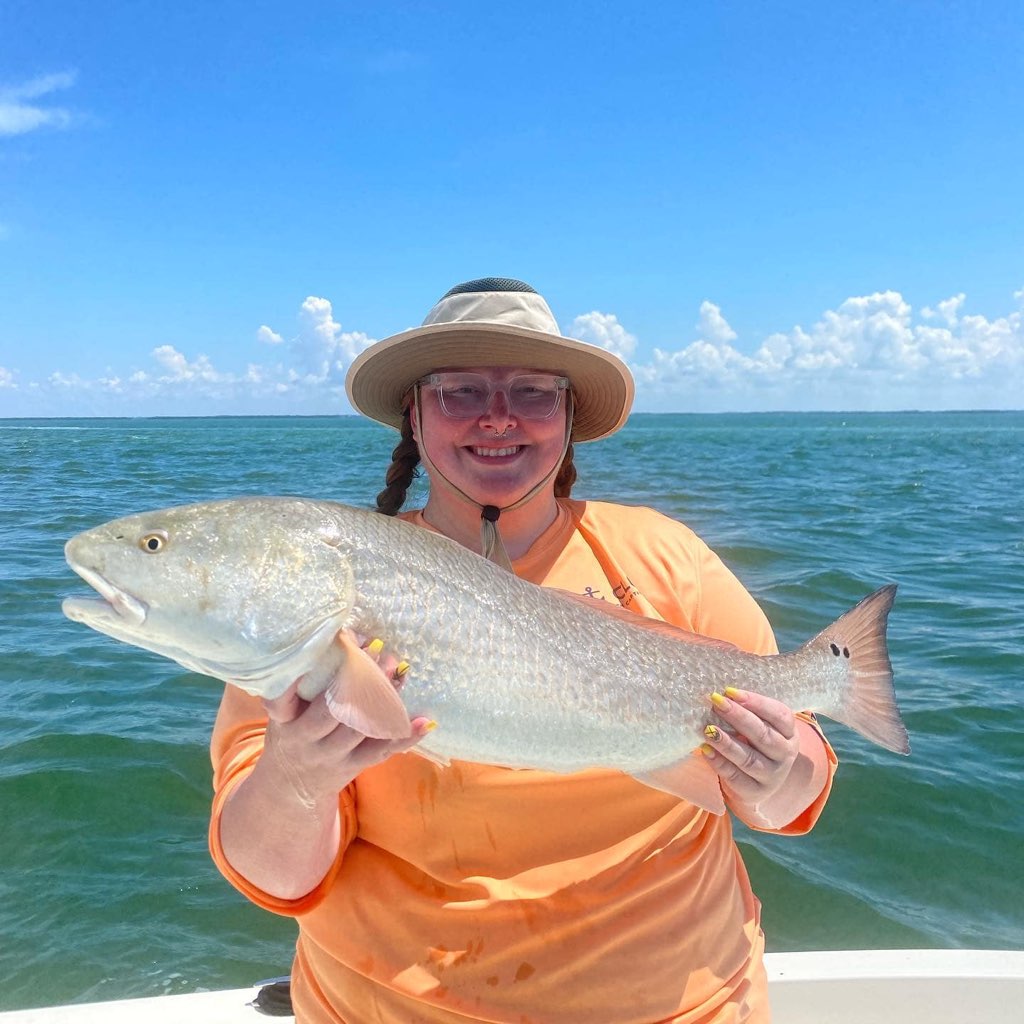 Single angler fishing in FL