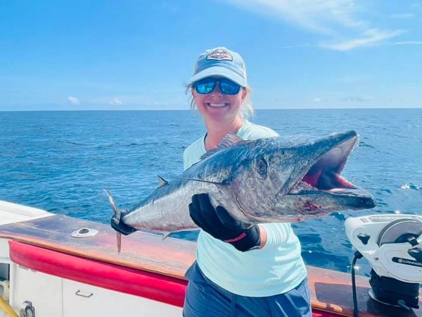Angler with big 22-inch fish caught at Stock Island
