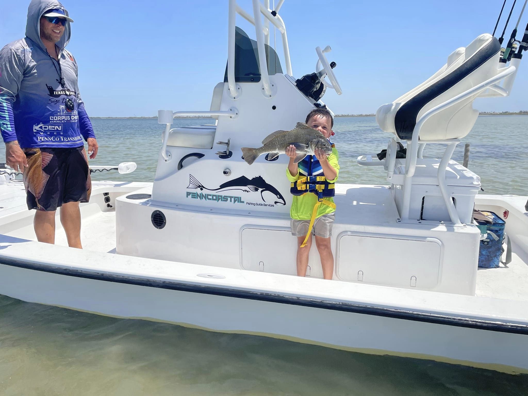 A black drum fish caught in TX