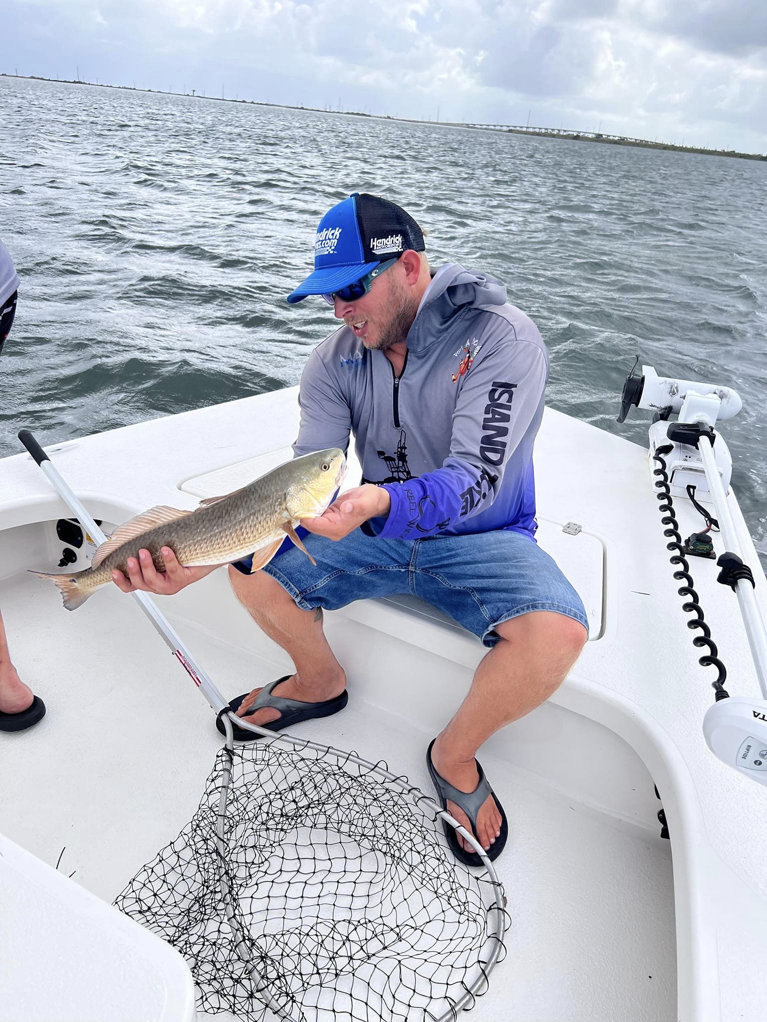 Redfish caught in TX