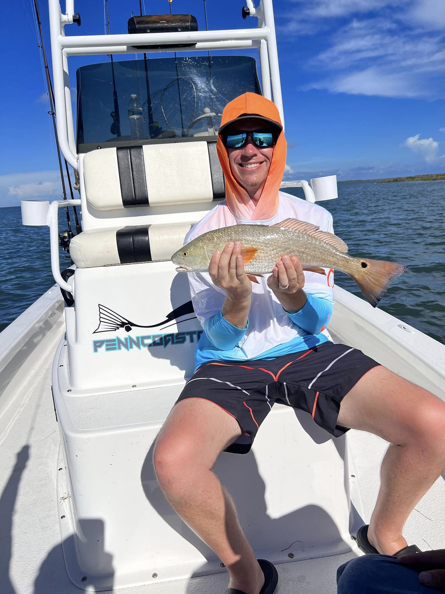 Angler with a 20-inch fish in TX