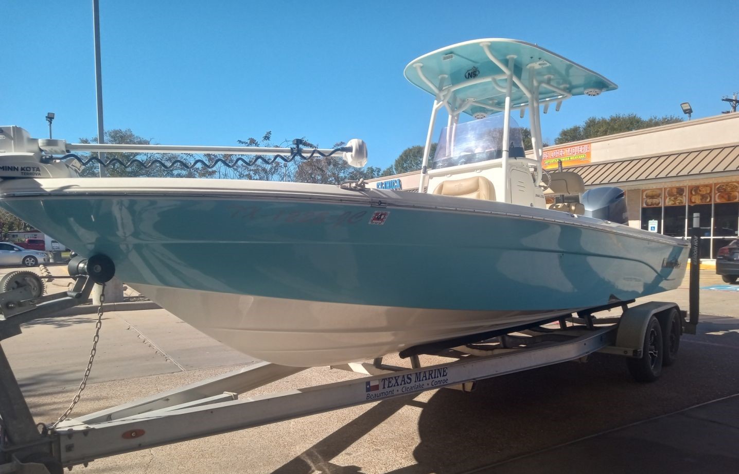 Texas Coast Fishing Boat