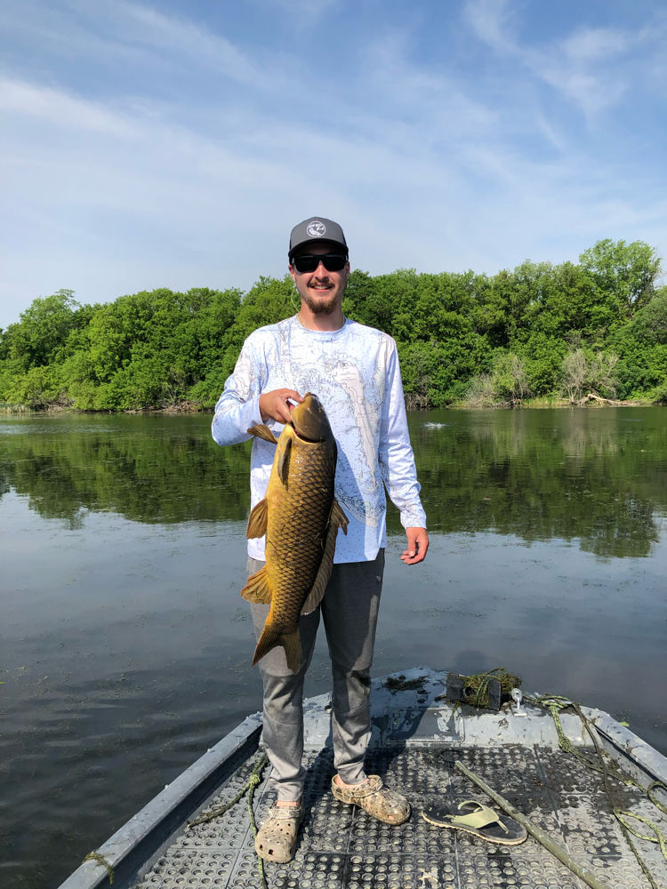 One angler with a 23-inch fish in Ogdensburg