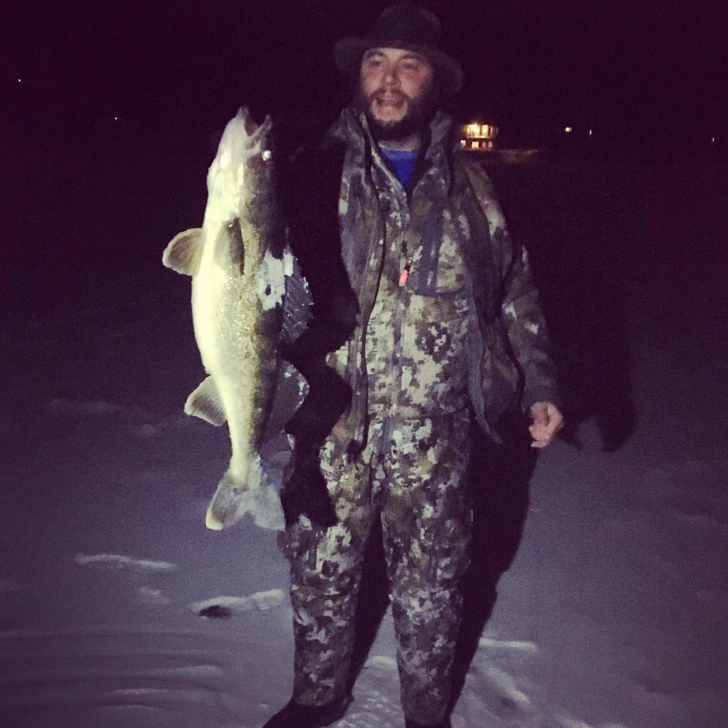 Single big fish caught in Ogdensburg