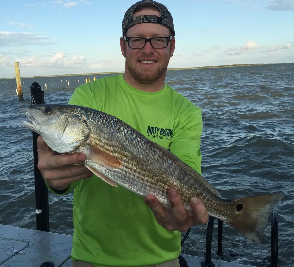 One person fishing in Rockport