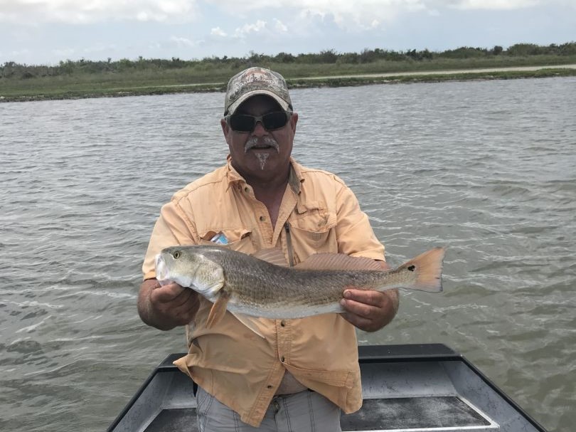 Redfish catch in Rockport