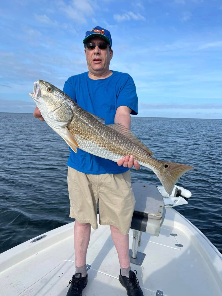 Massive redfish caught in Cedar Key