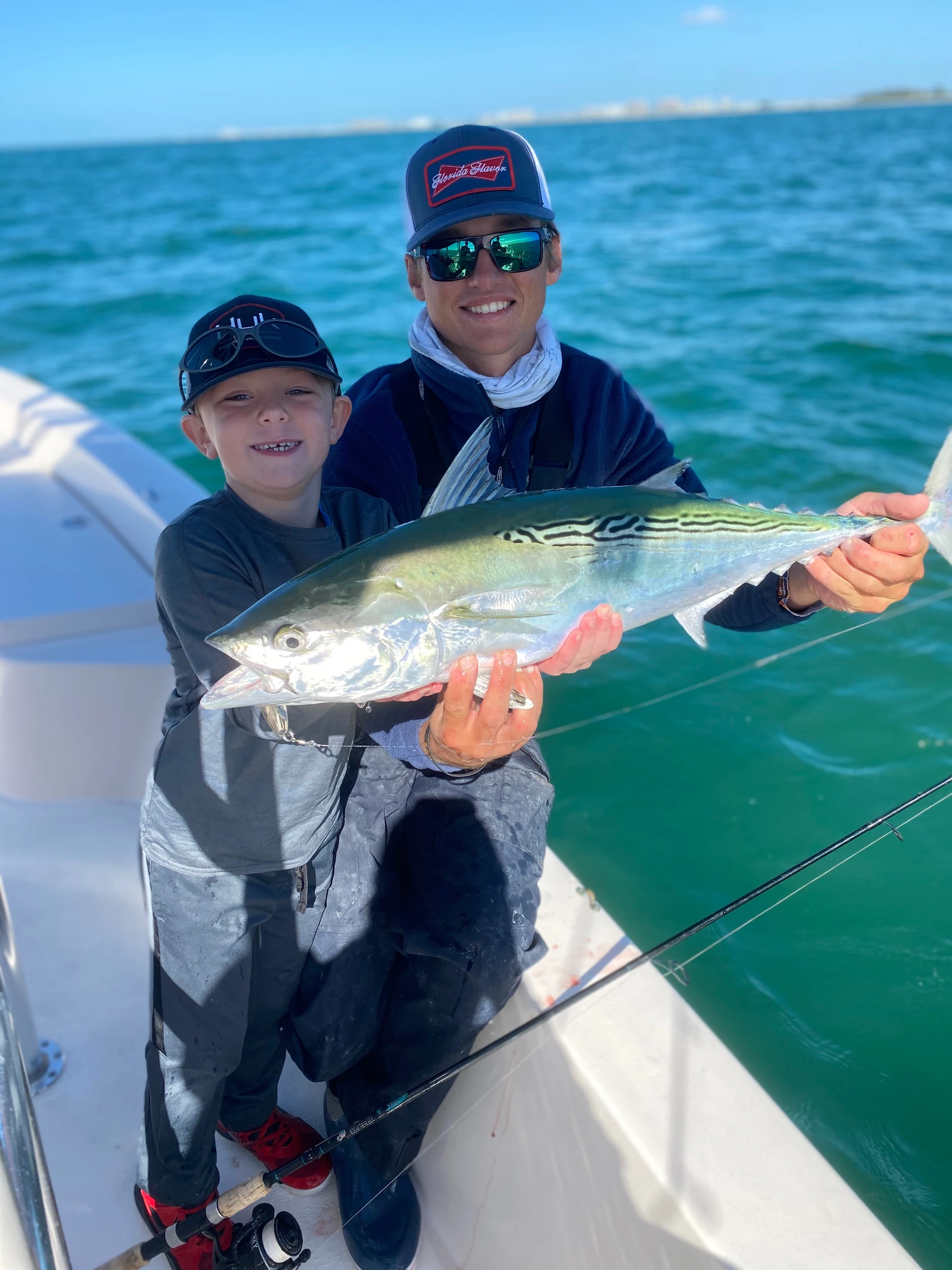 Little Tunny, a 24-inch fish, caught while fishing in Sarasota