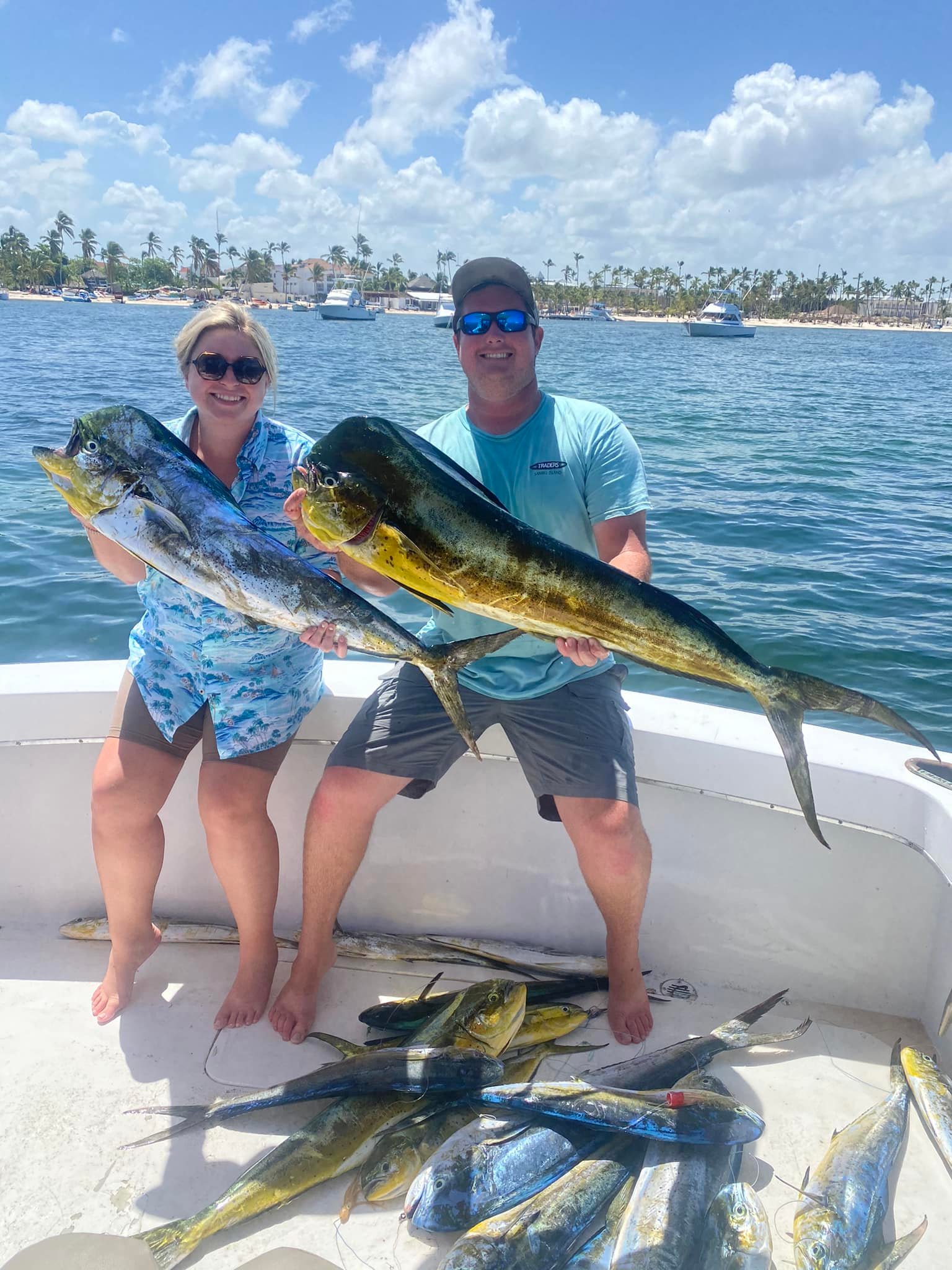 Two anglers fishing in Port Orange