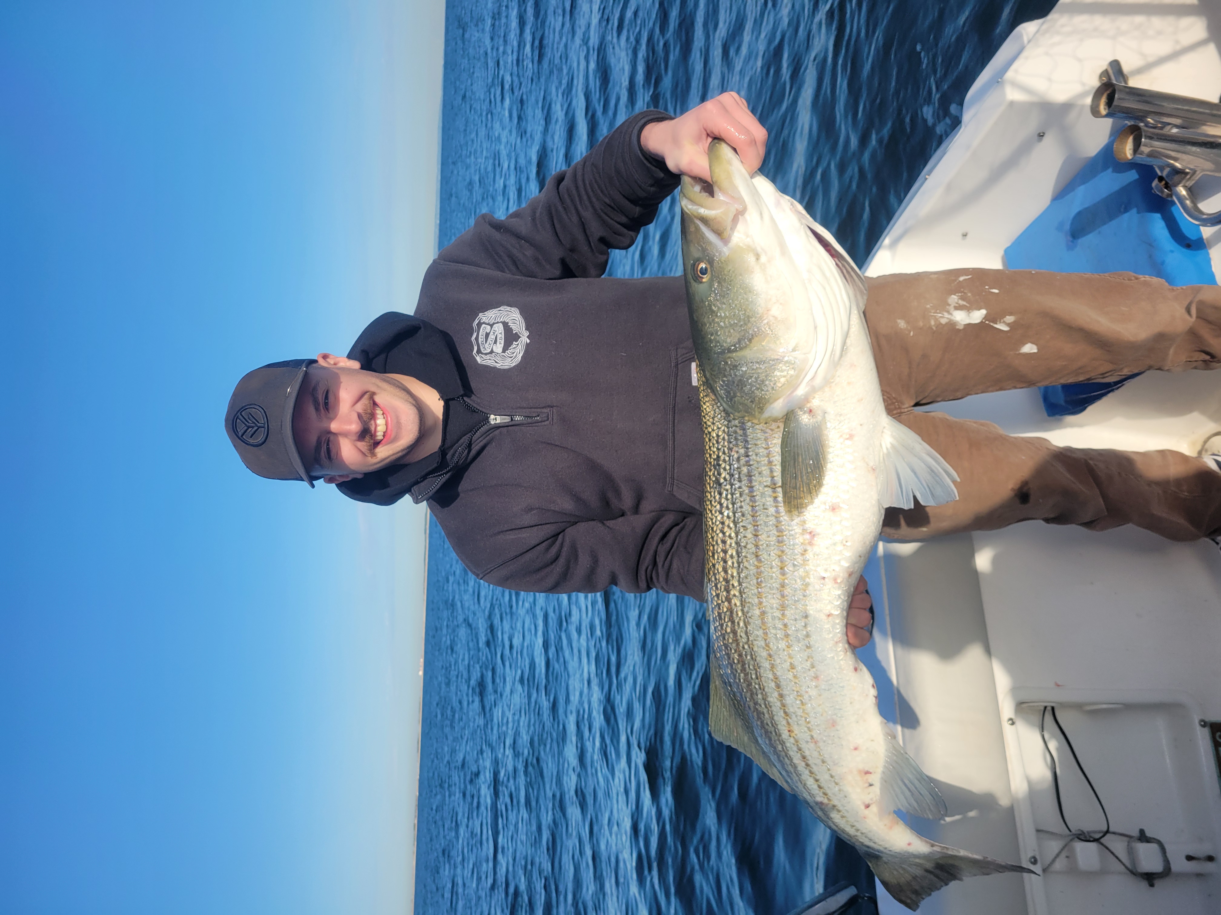 Striped bass caught in NJ