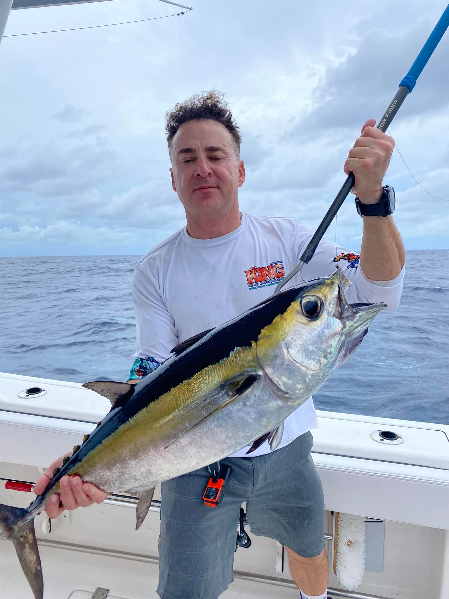 Dogtooth tuna, 25 inches, caught in Florida while fishing