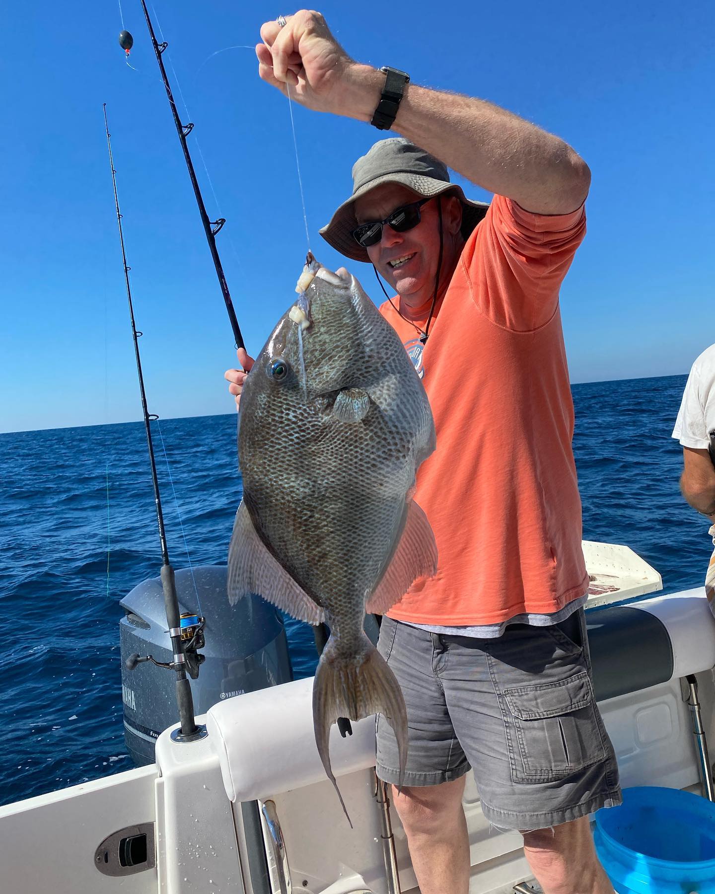 Catch of the day: 23-inch grey triggerfish