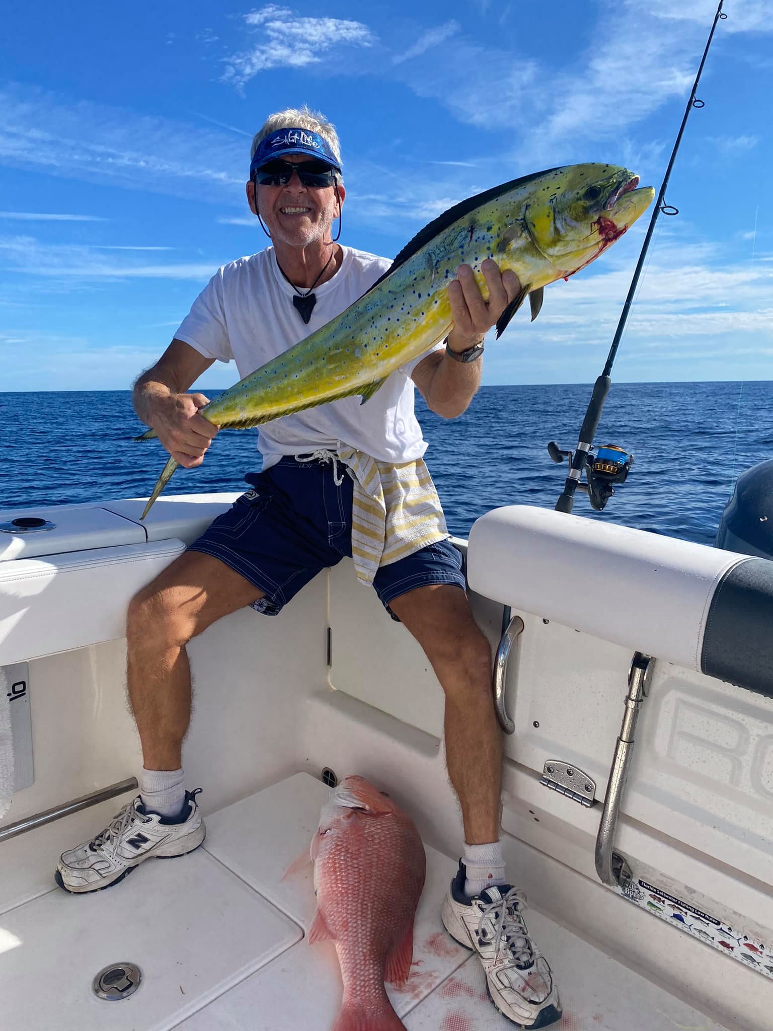 Two big fish caught while fishing in Palmetto