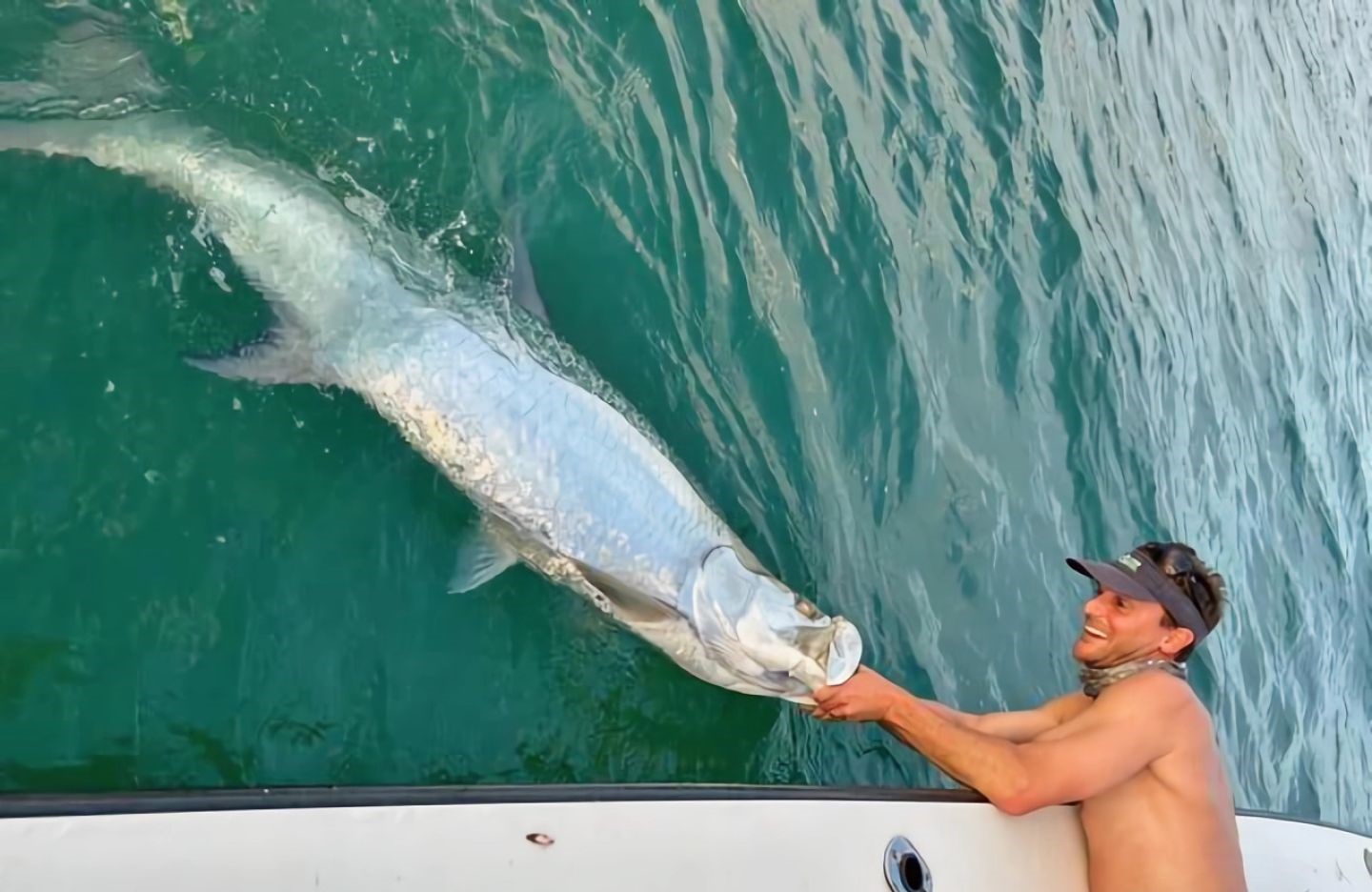 A person fishing in FL