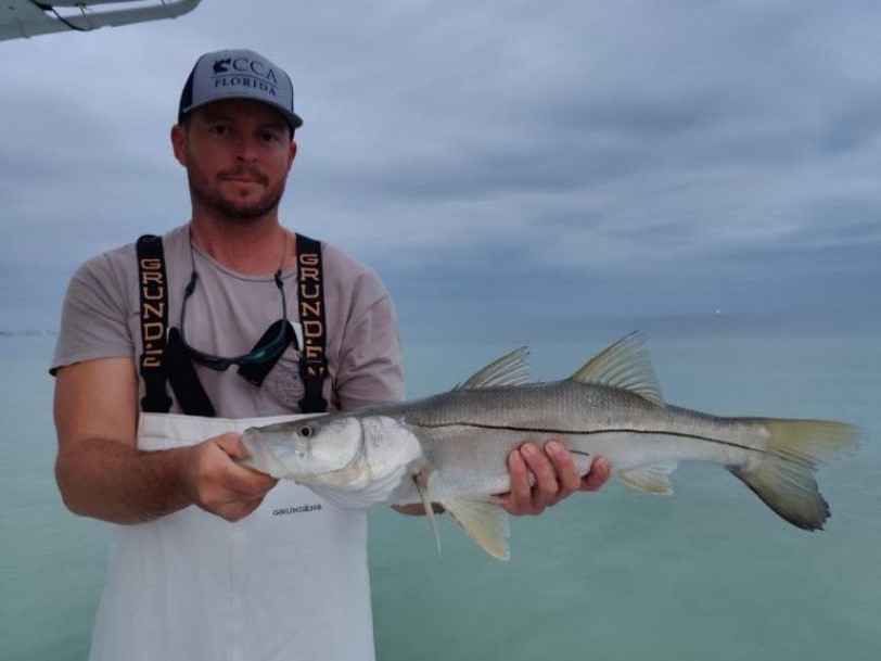 Angler caught a snook fish in Florida
