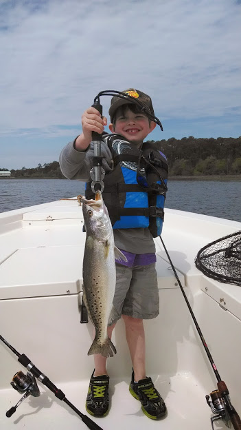 Spotted weakfish caught in Fairhope