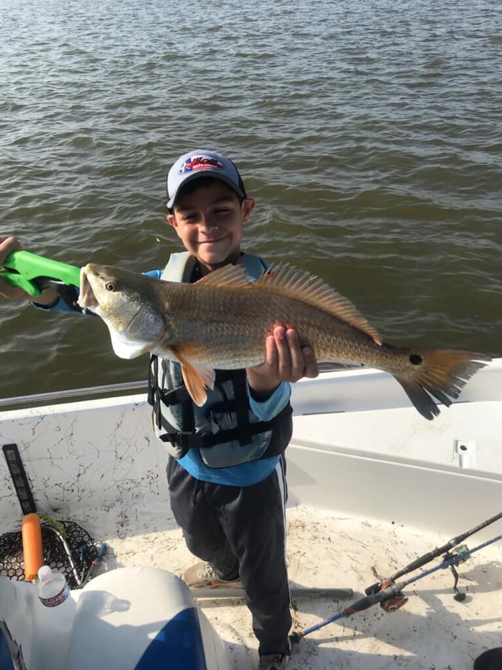 Redfish caught in TX