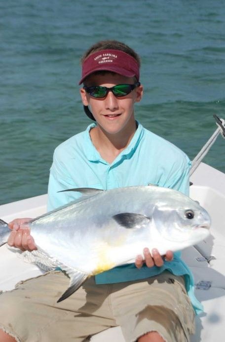 A permit fish caught in SC