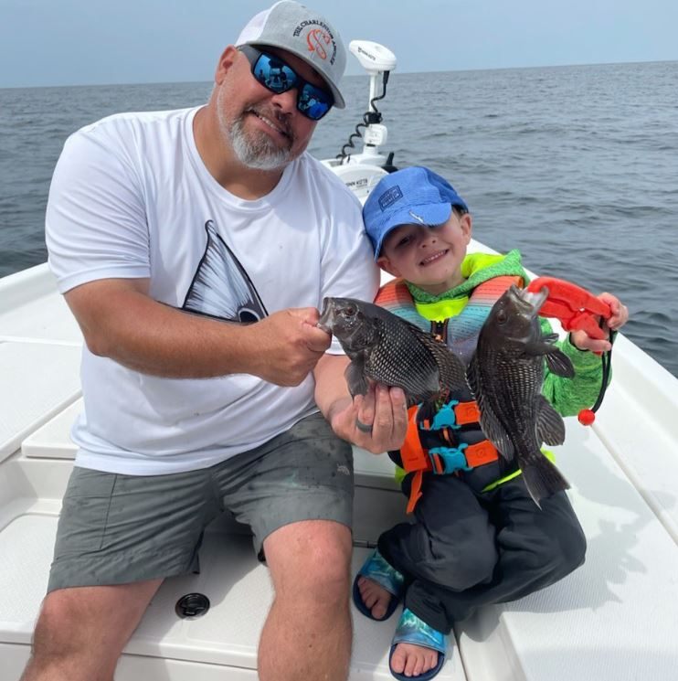 Two sea bass caught in SC
