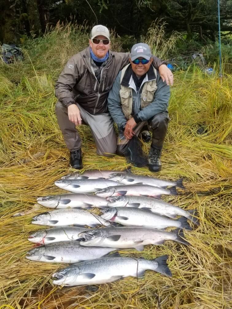 4 big fish caught in Alaska while fishing