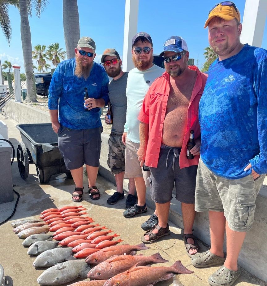 5 anglers fishing in FL