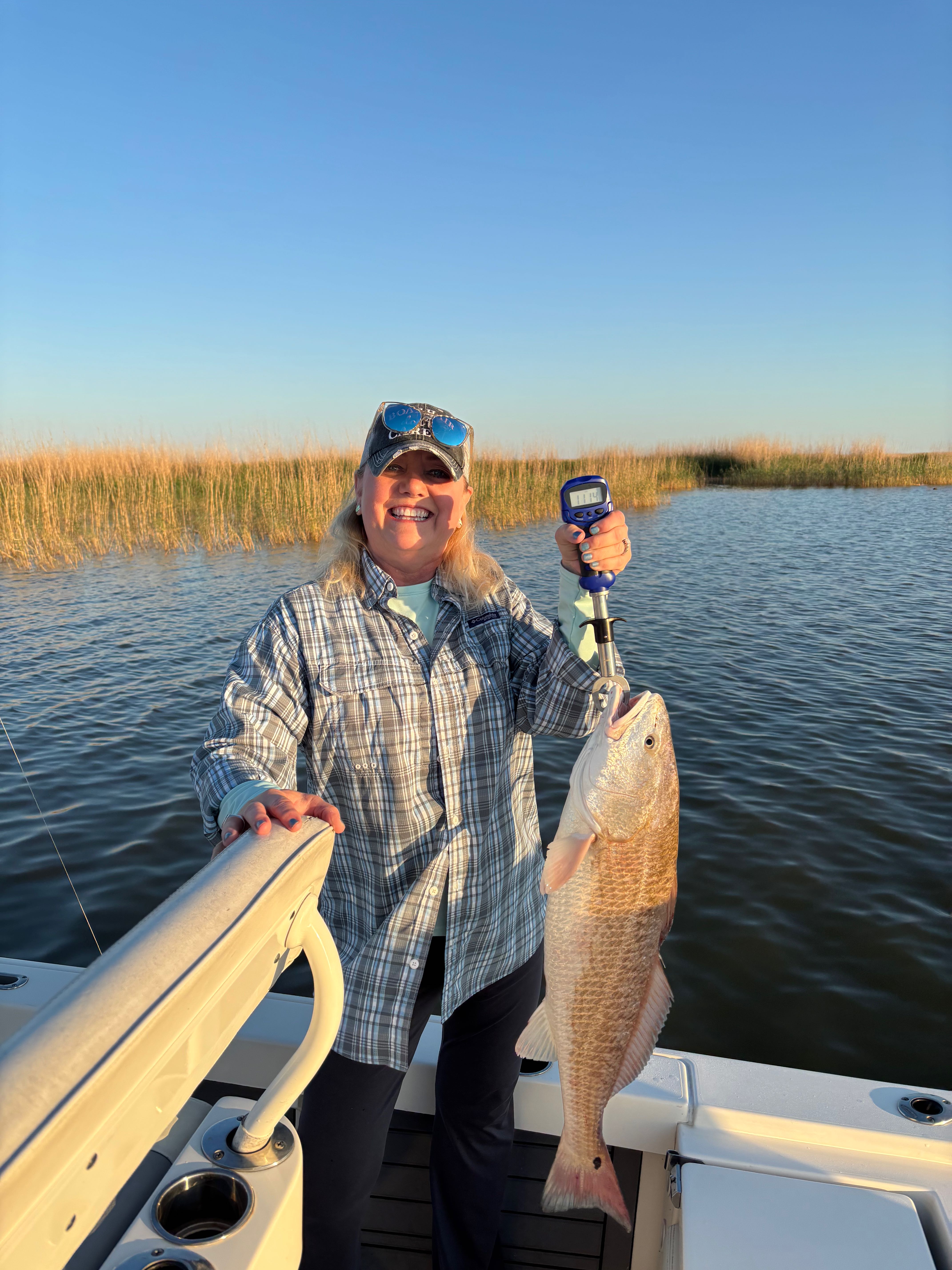 Redfish caught by two people in LA