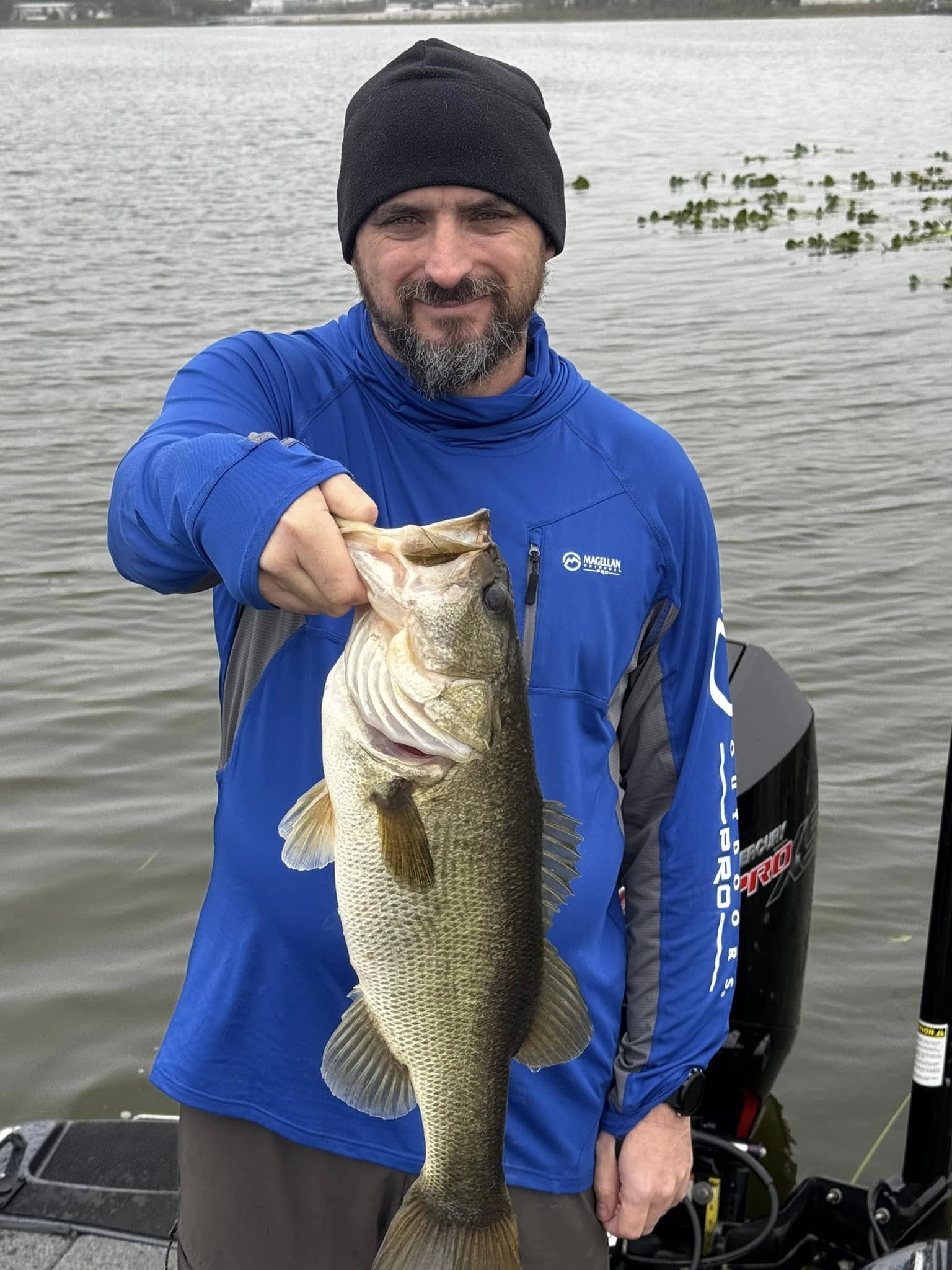 Largemouth bass caught while fishing in FL