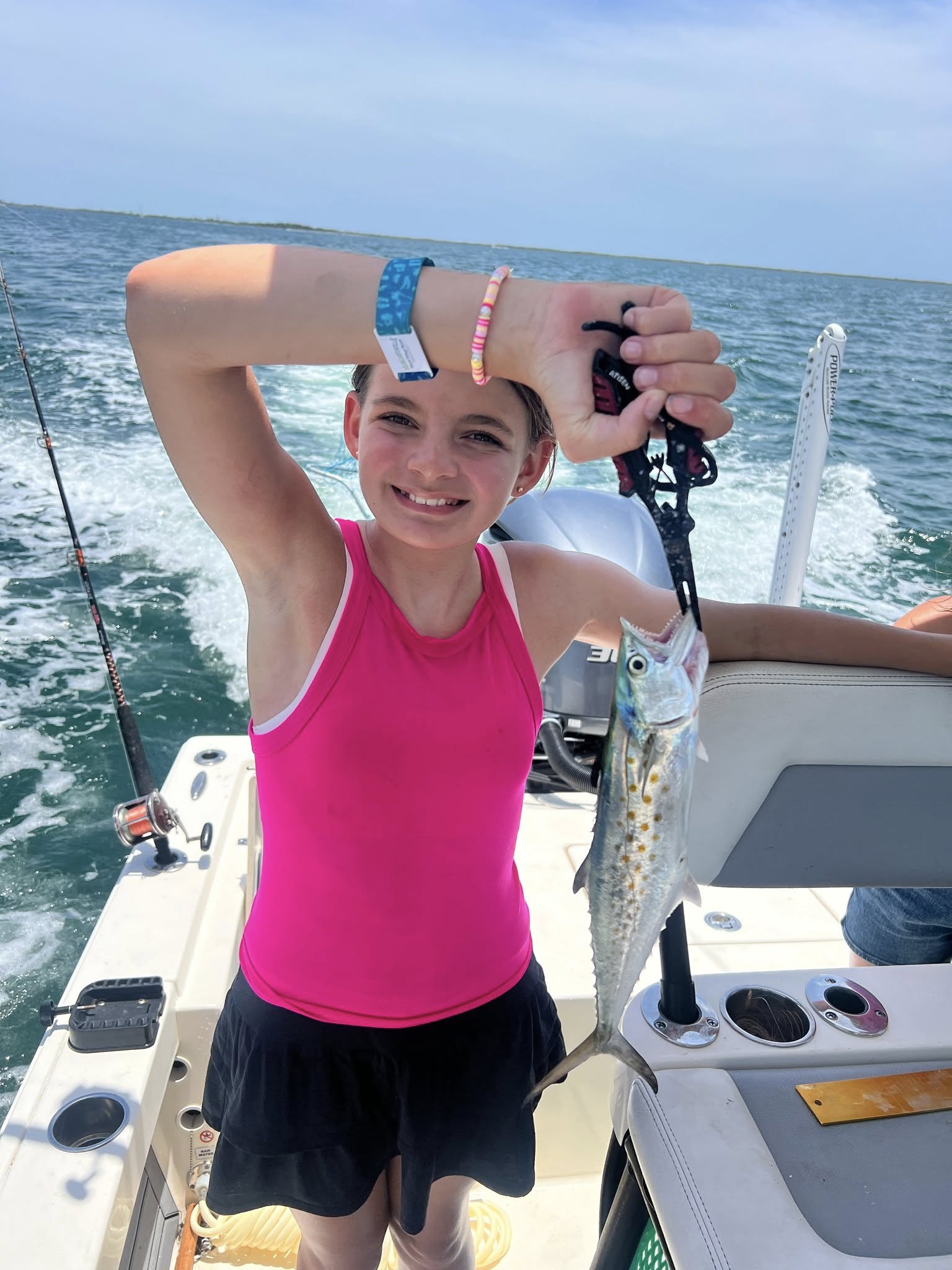 Spanish mackerel caught while fishing in Panama City FL